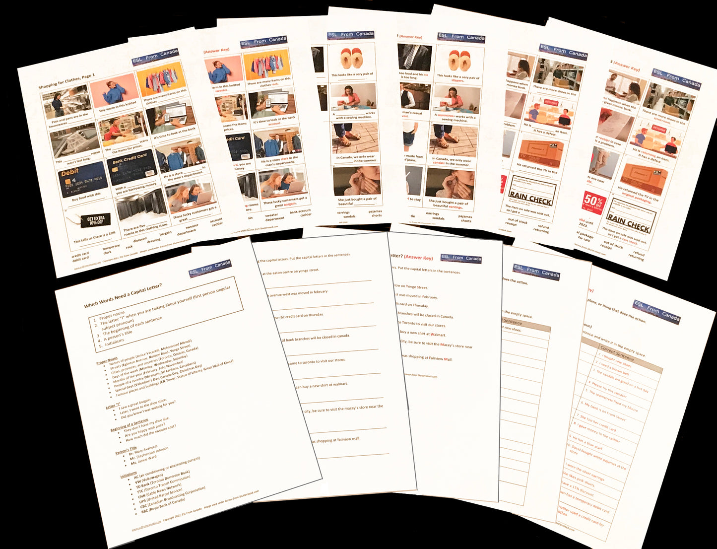 1) Free English Lesson Sample!